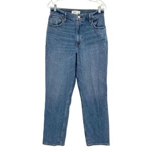 Abercrombie & Fitch The 90s Straight Ultra High Rise Jeans Curve Love